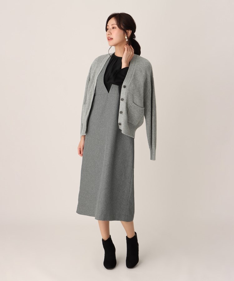 アンカーウーマン(ANCHOR WOMAN)の【WEAR SHiFT】ミドルゲージカーディガン【長袖／リサイクル原料使用】15