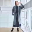アンカーウーマン(ANCHOR WOMAN)のベルテッドダブルチェスターコート【ロング丈】14