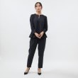 アンカーウーマン(ANCHOR WOMAN)の【洗える／2点セット】【セレモニー／入卒式】パール調ブラウスセットアップ【オケージョン／通勤】25