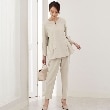 アンカーウーマン(ANCHOR WOMAN)の【洗える／2点セット】【セレモニー／入卒式】パール調ブラウスセットアップ【オケージョン／通勤】41