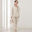 アンカーウーマン(ANCHOR WOMAN)の【洗える／2点セット】【セレモニー／入卒式】パール調ブラウスセットアップ【オケージョン／通勤】43