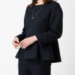 アンカーウーマン(ANCHOR WOMAN)の【セレモニー／洗える】ツイード ペプラムラウンドネックブラウス14