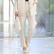 アンカーウーマン(ANCHOR WOMAN)の【XS～5L】ワンタックテーパードパンツ【セレモニー／通勤／学校行事／入卒／オケージョン／セットアップ着用可】19
