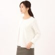 アンカーウーマン(ANCHOR WOMAN)の【S~4L】アクセサリー付2WAYブラウス【長袖/セレモニー/洗える/通勤/入卒/名品】12