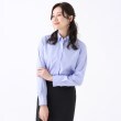 アンカーウーマン(ANCHOR WOMAN)の【M～L】ボタンダウンシャツ【長袖／超形態安定】 サックスブルー(090)