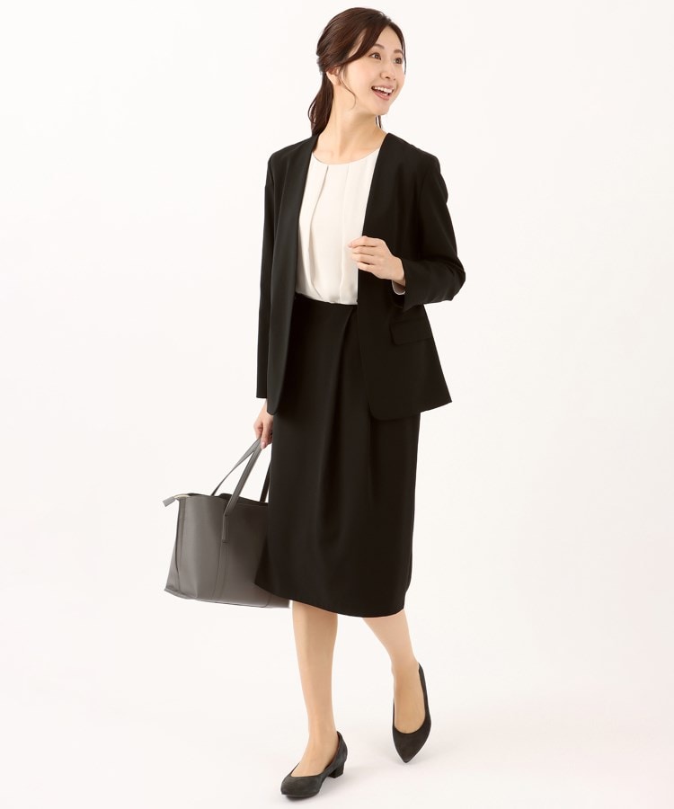 XS~4L】フロントホックVカラージャケット【UVカット/吸汗速乾 XS~4L】フロントホックVカラージャケット【UVカット/吸汗速乾