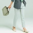アンカーウーマン(ANCHOR WOMAN)の【XS～3L】ワンタックテーパードパンツ【ウォッシャブル／ストレッチ／通勤／セットアップ着用可】12