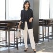 アンカーウーマン(ANCHOR WOMAN)の【S～LL】わたしの推しパン【テーパードパンツ／9分丈／ストレッチ／ウォッシャブル／洗える】3