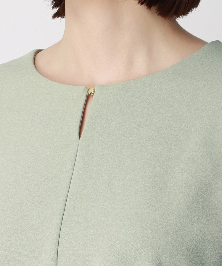アンカーウーマン(ANCHOR WOMAN)の【洗える】カットジョーゼット ラウンドネックブラウス6