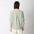 アンカーウーマン(ANCHOR WOMAN)の【洗える】カットジョーゼット ラウンドネックブラウス5