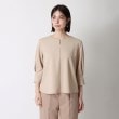 アンカーウーマン(ANCHOR WOMAN)の【洗える】カットジョーゼット ラウンドネックブラウス15