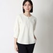 アンカーウーマン(ANCHOR WOMAN)の【洗える】カットジョーゼット ラウンドネックブラウス23