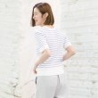 アンカーウーマン(ANCHOR WOMAN)の【前後2WAY】ボーダーリブニット13
