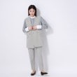 アンカーウーマン(ANCHOR WOMAN)の【洗える】ドライトロピカル ダブルブレストジレ8