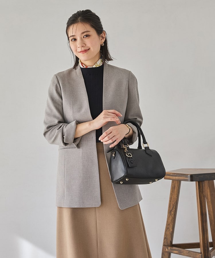 アンカーウーマン(ANCHOR WOMAN)の【洗える】ストレッチVカラージャケット19