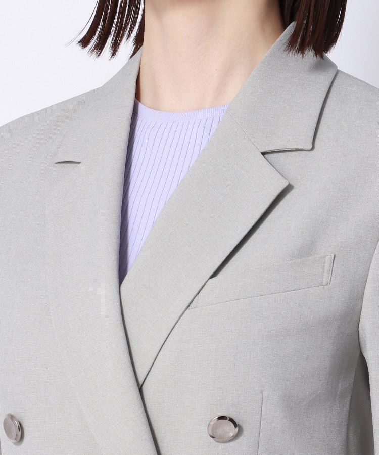アンカーウーマン(ANCHOR WOMAN)の【洗える】ドライトロピカル ダブルブレストジャケット9