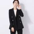 アンカーウーマン(ANCHOR WOMAN)の【洗える】ドライトロピカル ダブルブレストジャケット16
