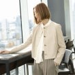 アンカーウーマン(ANCHOR WOMAN)の【セレモニー／通勤】クルーネックショート丈ジャケット12