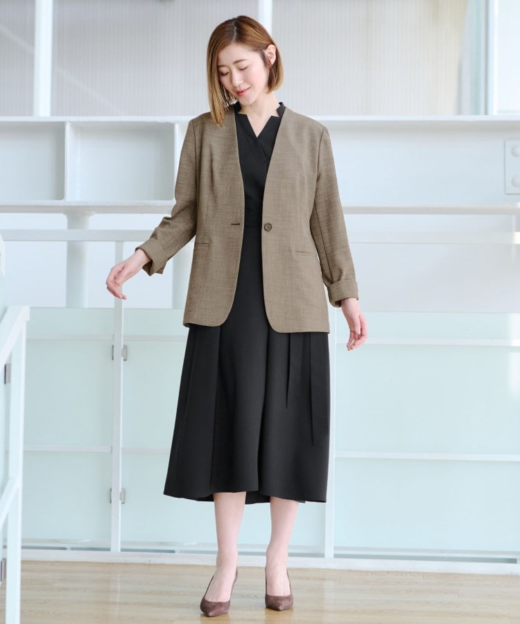 アンカーウーマン(ANCHOR WOMAN)の【時短／2点セット】ジャケット＆コンビネゾンセット10
