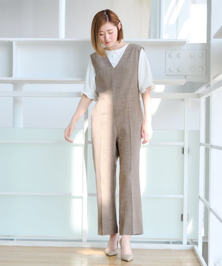 アンカーウーマン(ANCHOR WOMAN)の【時短／2点セット】ジャケット＆コンビネゾンセット12