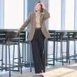 アンカーウーマン(ANCHOR WOMAN)の【時短／2点セット】ジャケット＆コンビネゾンセット9