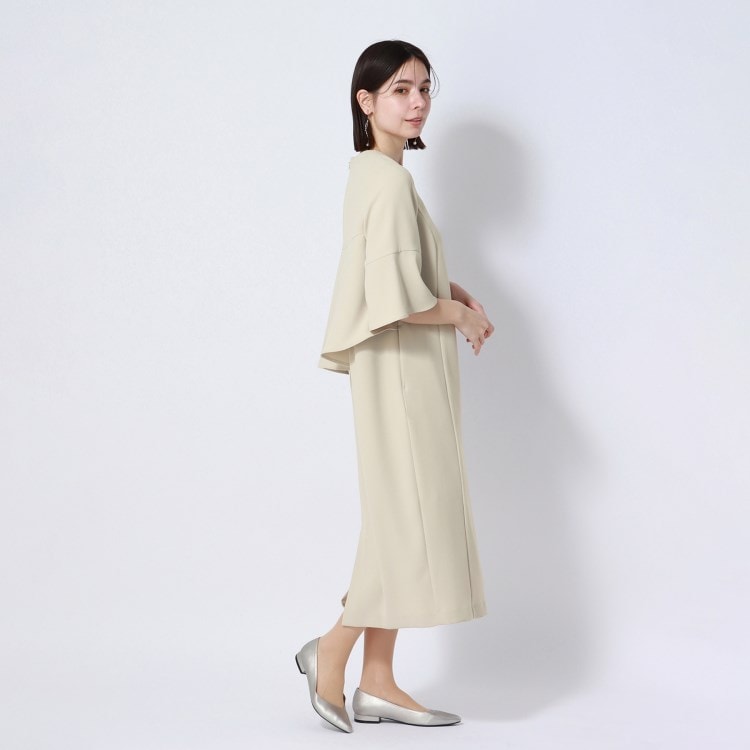 アンカーウーマン(ANCHOR WOMAN)の【洗える】バックフレアワンピース マキシ・ロングワンピース
