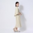 アンカーウーマン(ANCHOR WOMAN)の【洗える】バックフレアワンピース ベージュ(052)