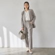 アンカーウーマン(ANCHOR WOMAN)の【洗える】ストレッチタックテーパードパンツ23
