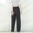 アンカーウーマン(ANCHOR WOMAN)の【後ろウエストゴム】デニム調ワイドパンツ3