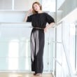アンカーウーマン(ANCHOR WOMAN)の【後ろウエストゴム】デニム調ワイドパンツ9