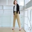 アンカーウーマン(ANCHOR WOMAN)の【ストレッチ／セットアップ可】テーパードパンツ20