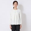 アンカーウーマン(ANCHOR WOMAN)の【洗える】メタルパーツ付き2WAYラウンドネックブラウス30
