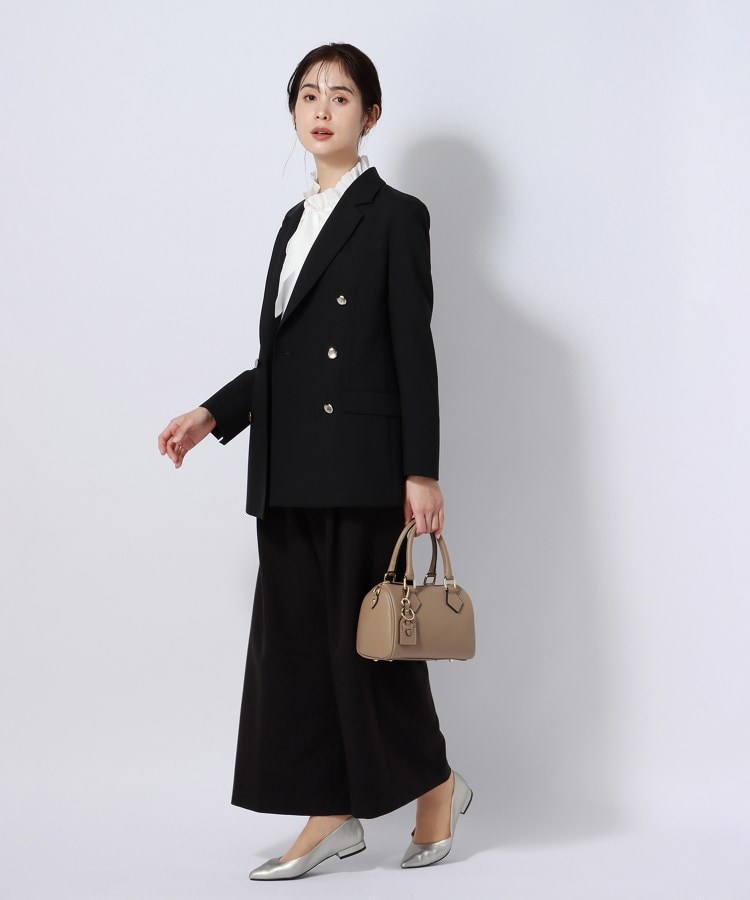 アンカーウーマン(ANCHOR WOMAN)の【洗える】シアーフリル2WAYブラウス13