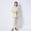 アンカーウーマン(ANCHOR WOMAN)の【洗える】ジャカード切替 ペプラムブラウス11