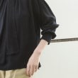 アンカーウーマン(ANCHOR WOMAN)の【2WAY／長袖】ハイネックボウタイ付きサテンブラウス【通勤／入卒／セレモニー／XS～LL】15