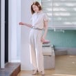 アンカーウーマン(ANCHOR WOMAN)の【接触冷感／防シワ】フリル袖ブラウス18