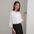 アンカーウーマン(ANCHOR WOMAN)の【4WAY／5色展開】アクセサリー付きボウタイブラウス【通勤／入卒／セレモニー／9分袖／S～4L】2