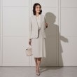 アンカーウーマン(ANCHOR WOMAN)の【4WAY／5色展開】アクセサリー付きボウタイブラウス【通勤／入卒／セレモニー／9分袖／S～4L】29