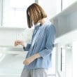 アンカーウーマン(ANCHOR WOMAN)の【セレモニー／通勤】パール調ボタンボウタイブラウス18
