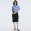 アンカーウーマン(ANCHOR WOMAN)の【接触冷感／UVカット】バンドカラーブラウス12