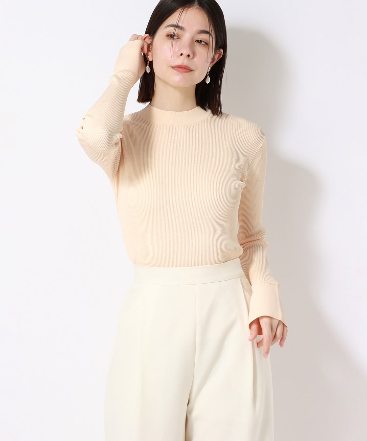 アンカーウーマン(ANCHOR WOMAN)の【洗える】ストレッチレーヨン ハイネックリブニット19