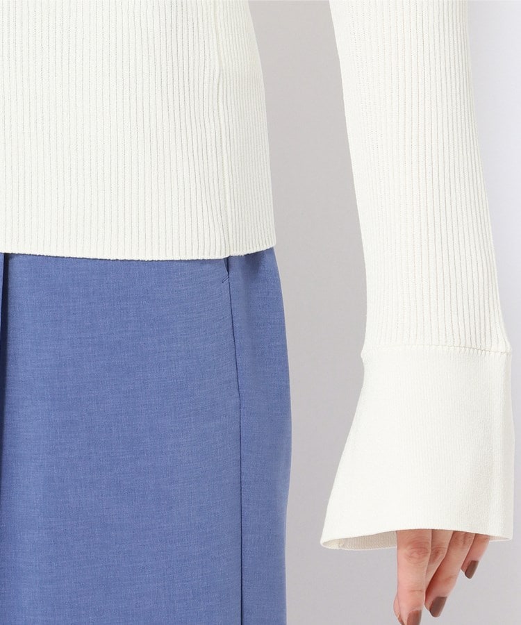 アンカーウーマン(ANCHOR WOMAN)の【洗える】ストレッチレーヨン ハイネックリブニット37