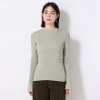 アンカーウーマン(ANCHOR WOMAN)の【洗える】ストレッチレーヨン ハイネックリブニット8