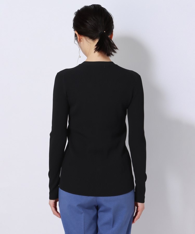 アンカーウーマン(ANCHOR WOMAN)の【洗える】ストレッチレーヨン リブカーディガン23