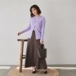 アンカーウーマン(ANCHOR WOMAN)の【洗える】ストレッチレーヨン リブカーディガン9