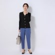 アンカーウーマン(ANCHOR WOMAN)の【洗える】ストレッチレーヨン リブカーディガン27