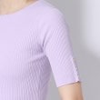 アンカーウーマン(ANCHOR WOMAN)の【洗える】ストレッチレーヨン 5分袖リブニット7