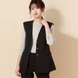 アンカーウーマン(ANCHOR WOMAN)の【洗える／通勤】ストレッチ バックフレアジレ22