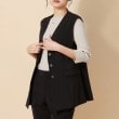 アンカーウーマン(ANCHOR WOMAN)の【洗える／通勤】ストレッチ バックフレアジレ23