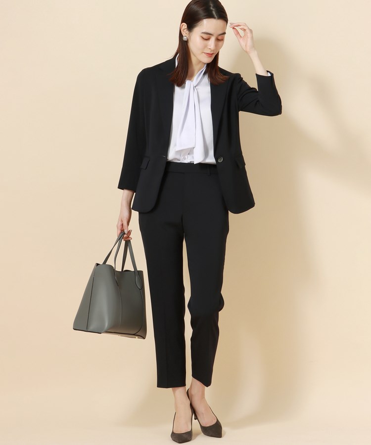 アンカーウーマン(ANCHOR WOMAN)の【洗える／通勤】ストレッチ 8分袖ジャケット22